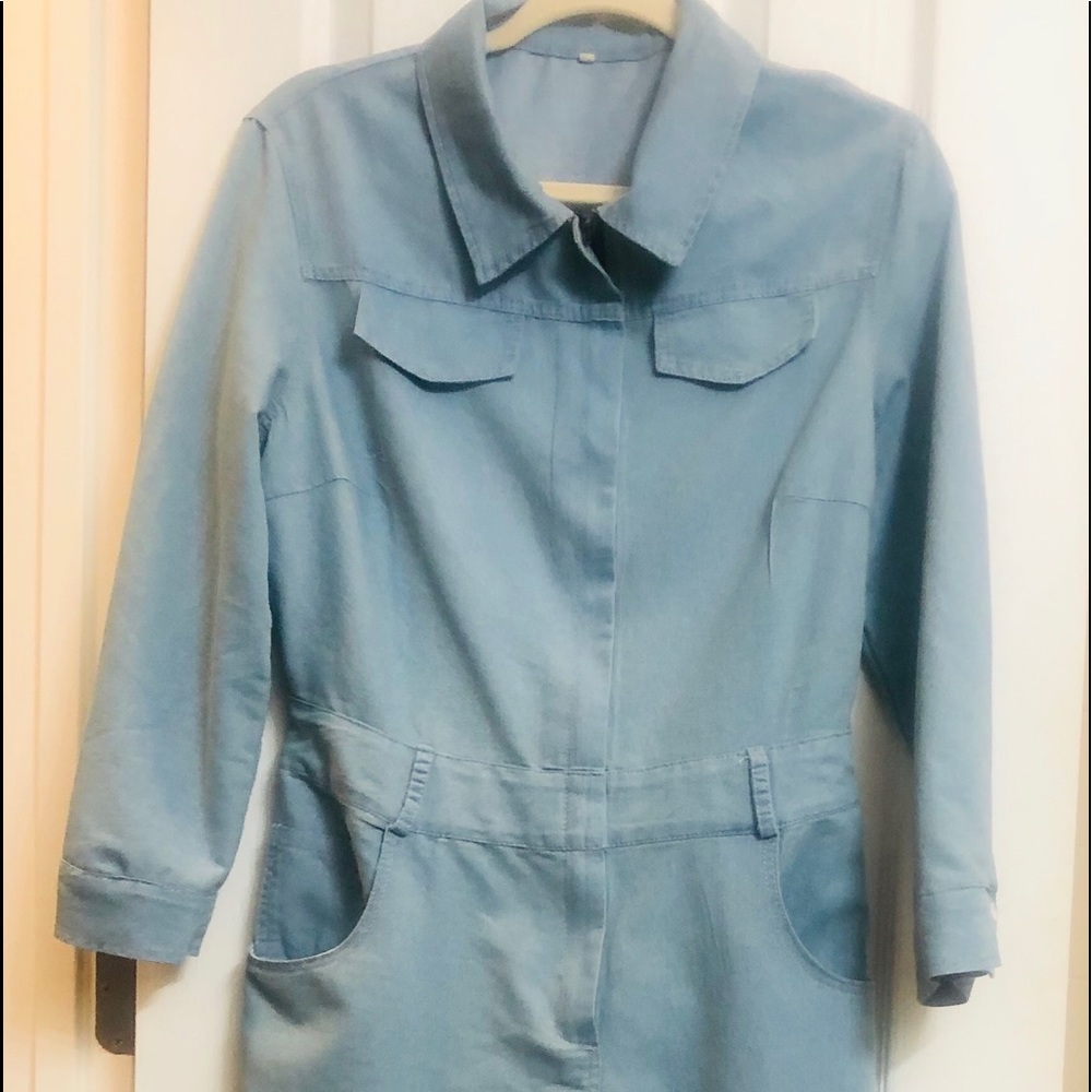 Blue Jean Jump Suit